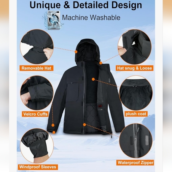 Heat Jacket For Men - Picture 5 of 6